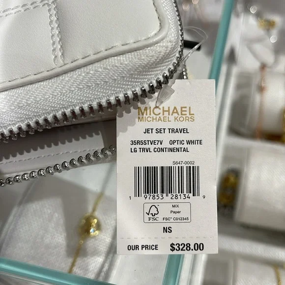 MICHAEL KORS Continental Wristlet Phone Case Wallet
Optic White
NWT - Picture 13 of 16